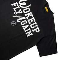 Woke Up Fly Tee Black