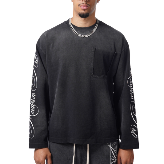 Modern Art Long sleeve | Black