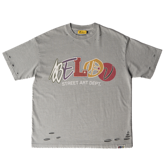 Street Art Tee Gray