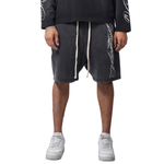 Modern Art Shorts | Washed Black