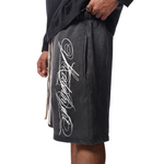 Modern Art Shorts | Washed Black
