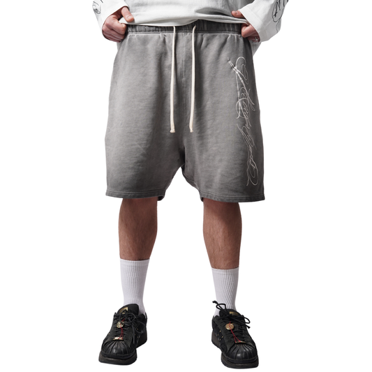 Modern Art Shorts | Carbon Grey