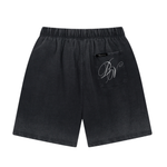 Modern Art Shorts | Washed Black