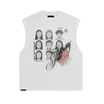 BELOV | Fake Identity Tank top - White