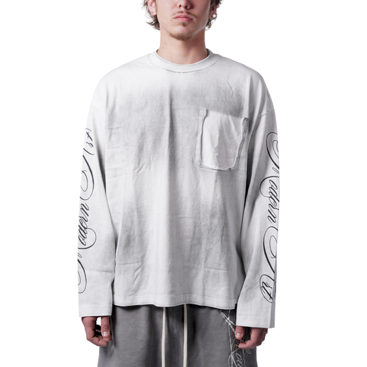 Modern Art Long sleeve | White