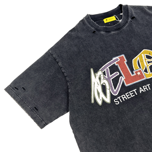 Street Art Tee Black