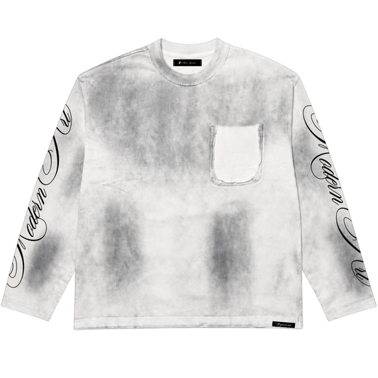 Modern Art Long sleeve | White
